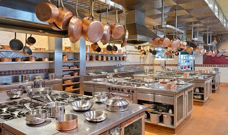 commercial kitchen